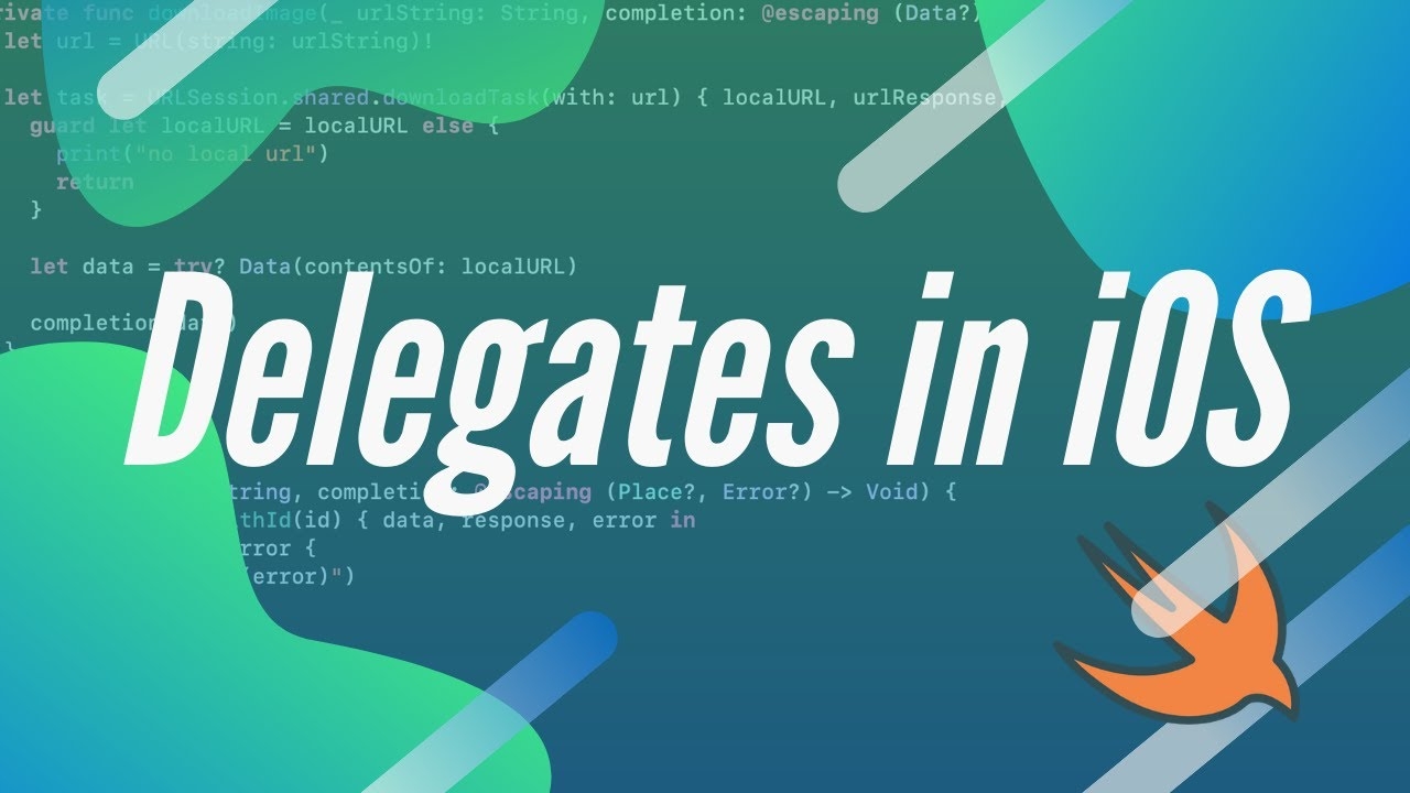 Delegates in iOS with Swift