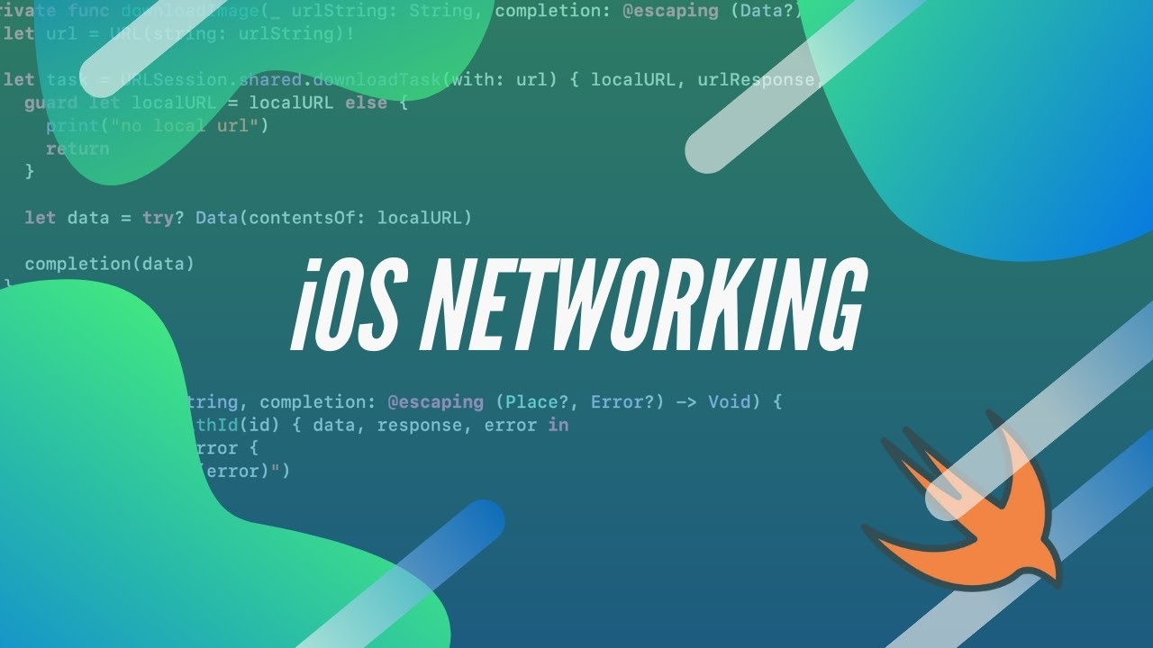 Networking in iOS with URLSession | JSON and Image data