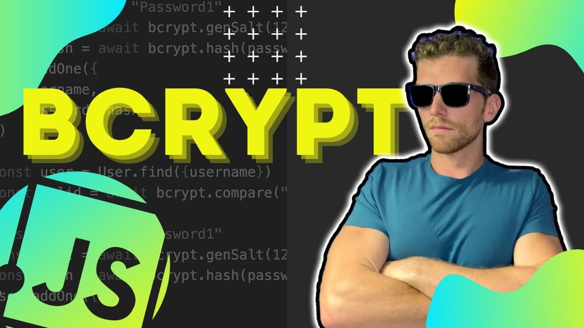 Hashing Passwords in Node and Express using bcrypt