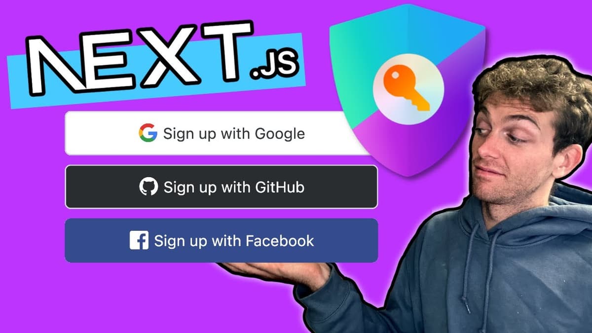 The Easiest Way to add Auth to a Next App